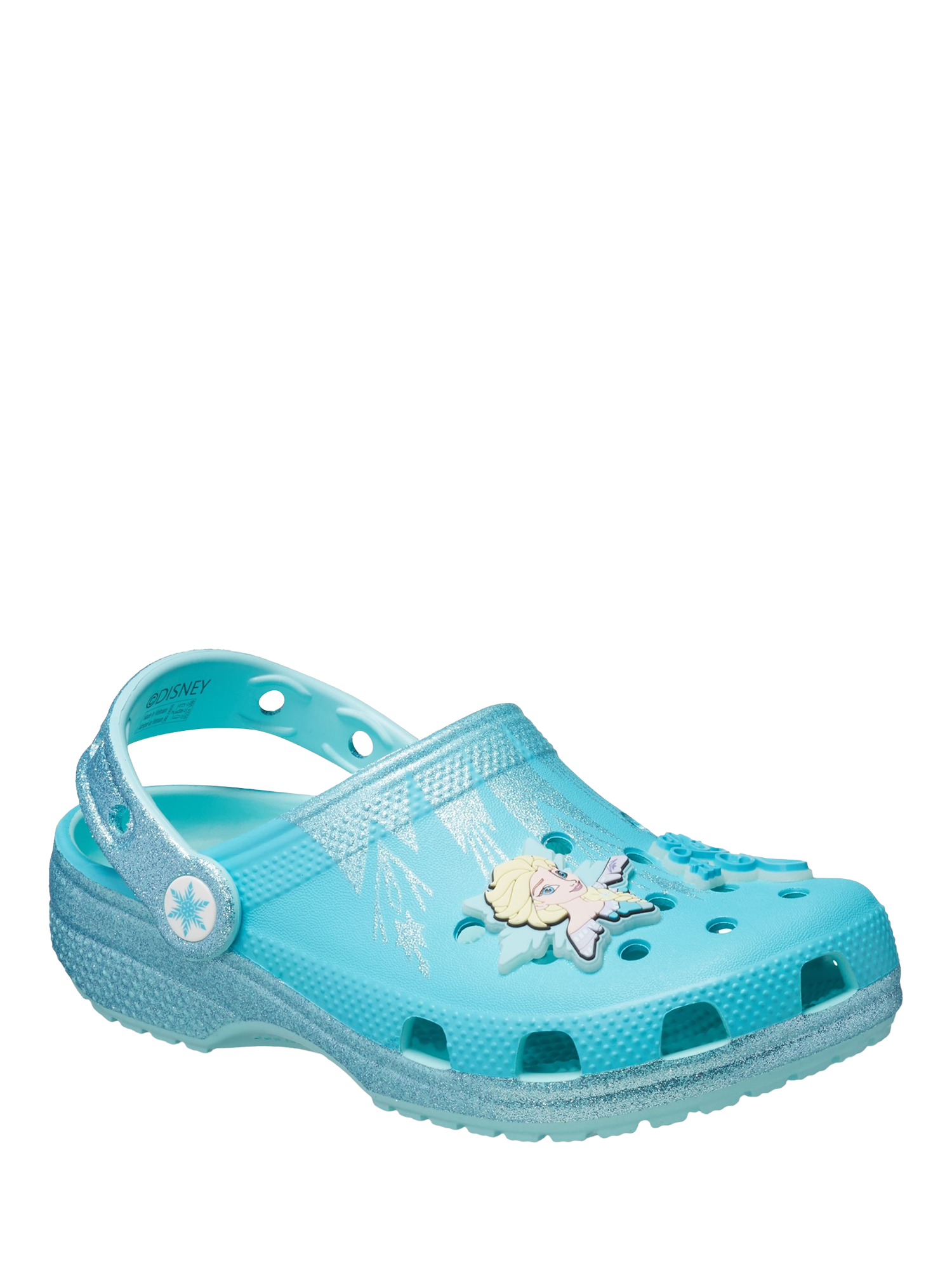 Product image 2 of 6, which shows Crocs Kids' Disney Frozen Elsa Crocs, Multi, 11 Jnr