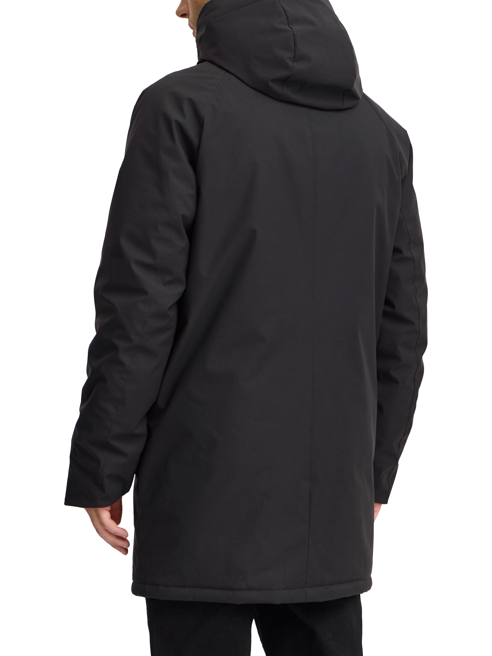 Product image 2 of 7, which shows Casual Friday Kristof Parka Jacket, Black, XL