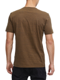 Casual Friday Thor Short Sleeve Micro Stripe T-Shirt, Breen