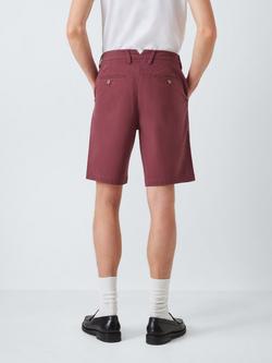 John Lewis Stretch Chino Shorts - view 2, Wild Ginger