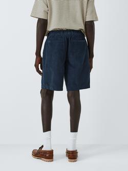 John Lewis Cotton Cord Chino Shorts - view 2, Mood Indigo