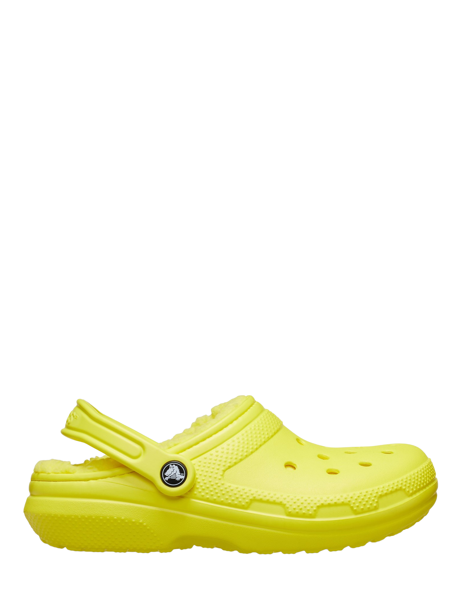 Crocs Classic Lined Clogs Cyber Yellow