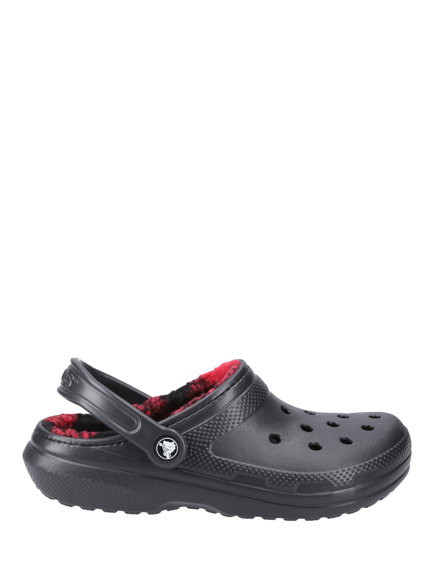 Crocs Classic Lined Clogs Black Buffalo