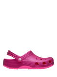 Crocs Classic Glitter Clogs, Pink Crush