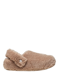 Crocs Classic Cozzzy Faux Fur Slippers, Mushroom