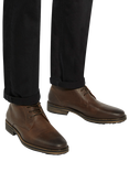 Dune London Charleys Suede Wide Fit Chukka Boots