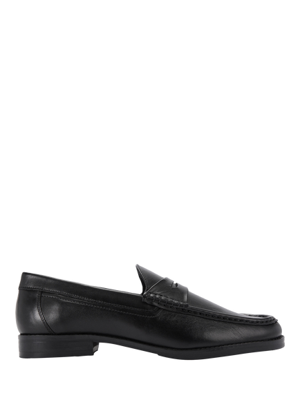 KG Kurt Geiger Francis Leather Loafers, Black