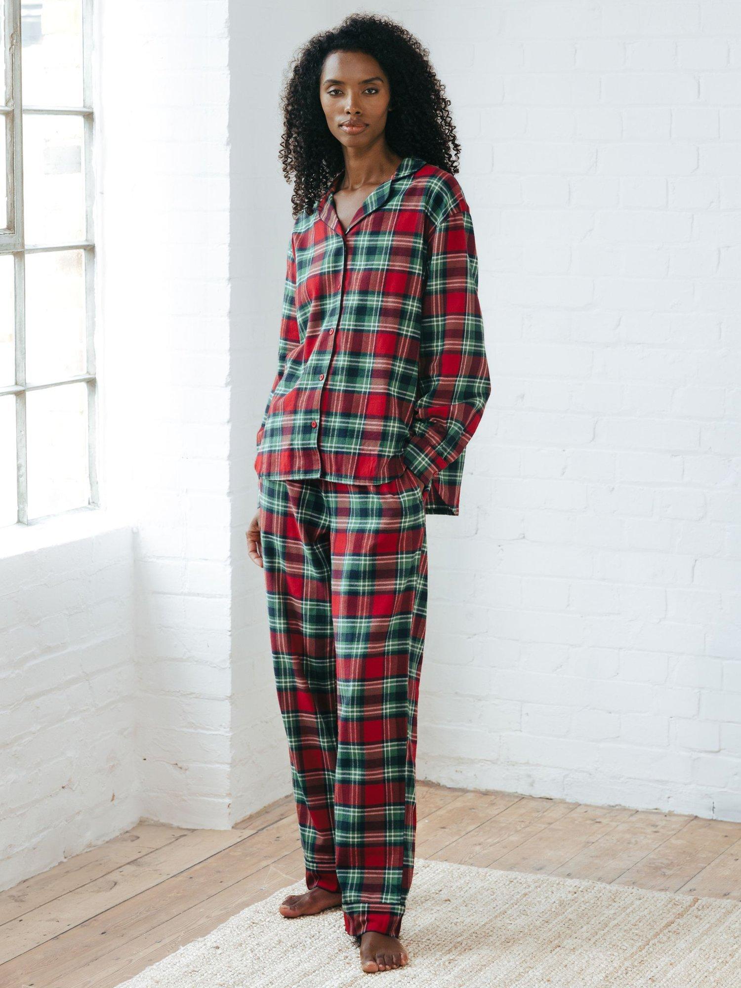 Tartan plaid pajamas sale