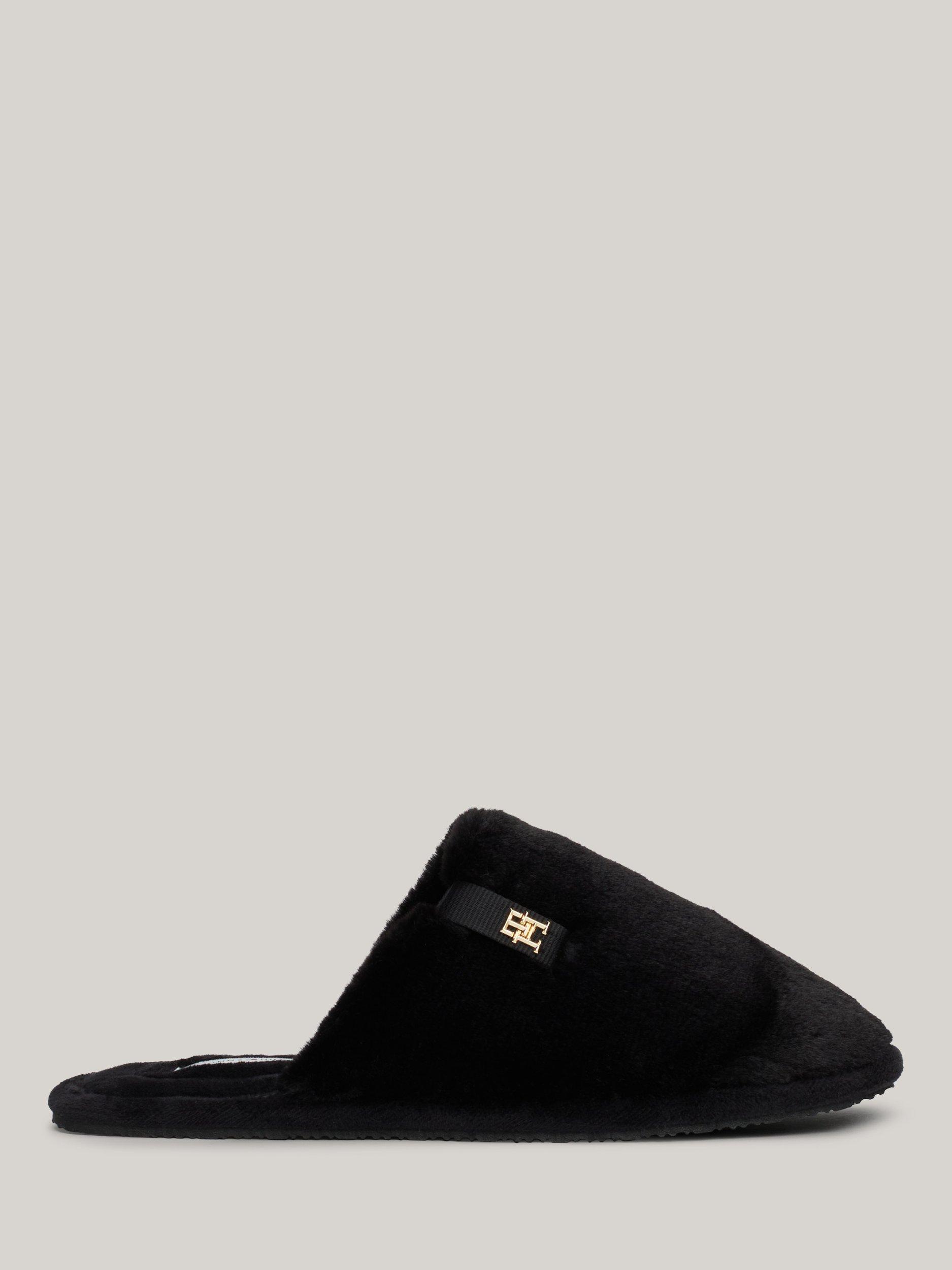 Tommy Hilfiger Comfort Home Slippers, Black
