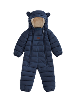 Toastie Baby Classic Cloud Onesie Snowsuit, Ink Navy