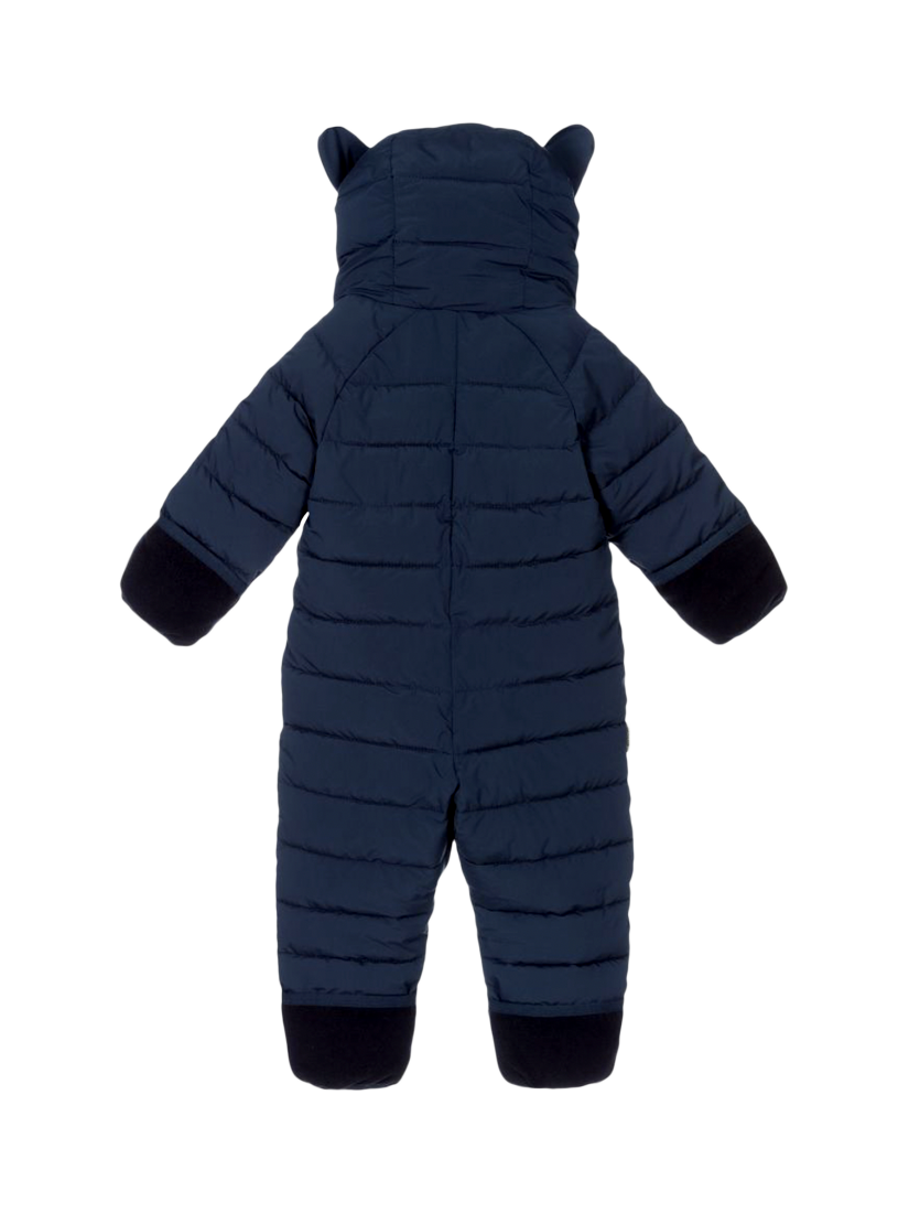 Product image 3 of 5, which shows Toastie Baby Classic Cloud Onesie Snowsuit, Ink Navy, 0-6 months