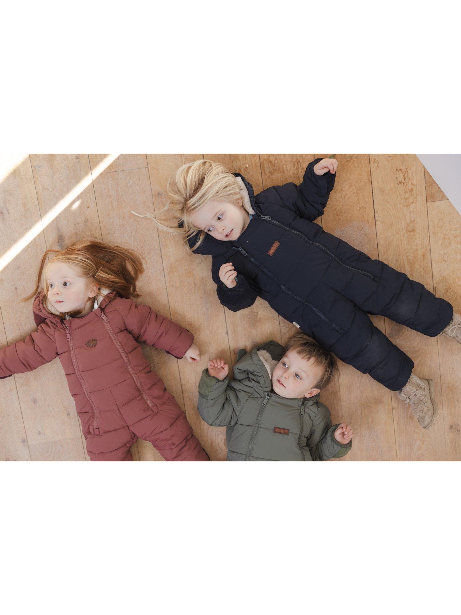 Product image 5 of 5, which shows Toastie Baby Classic Cloud Onesie Snowsuit, Ink Navy, 0-6 months