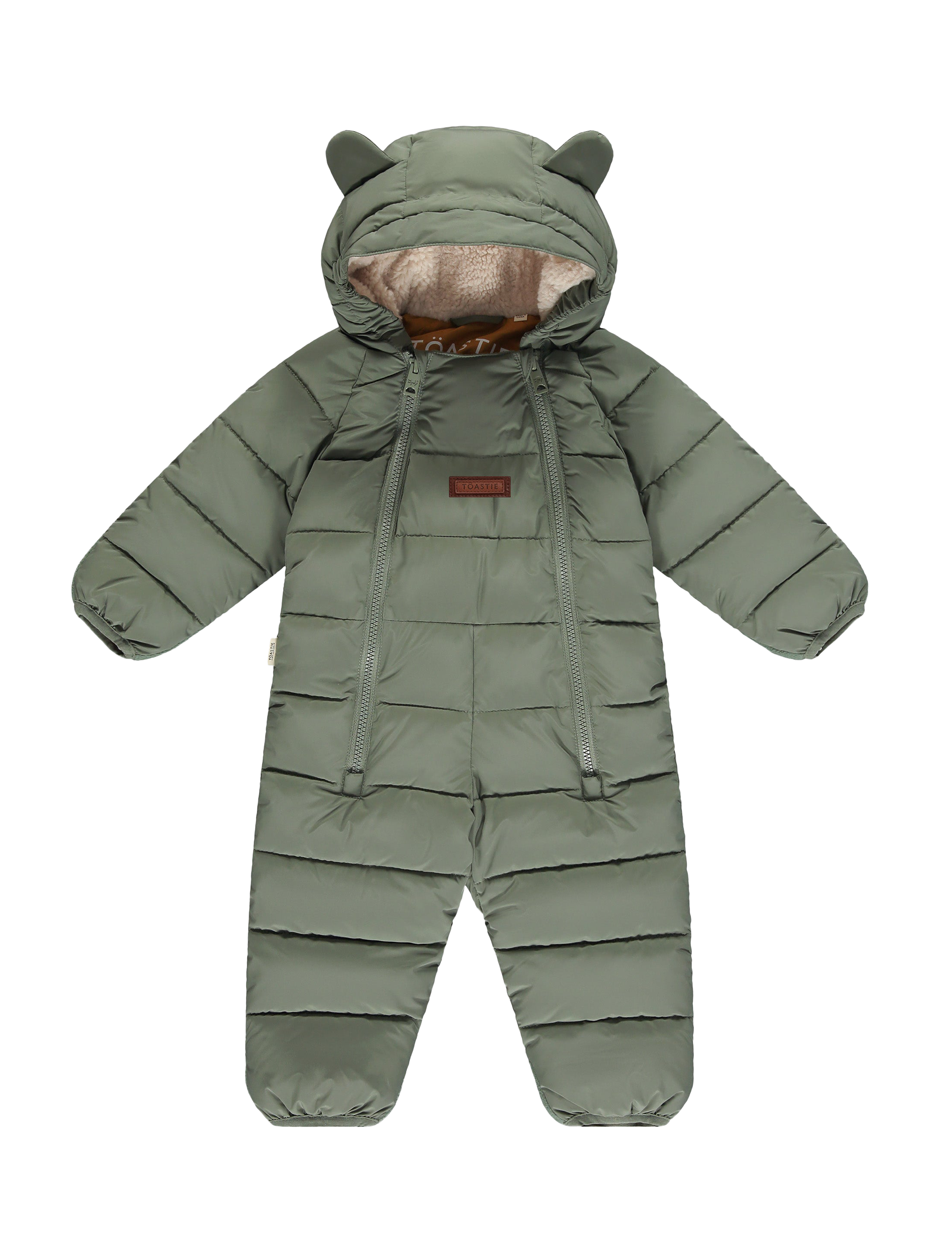 Product image 1 of 1, which shows Toastie Baby Classic Cloud Onesie , Sage, 0-6 months