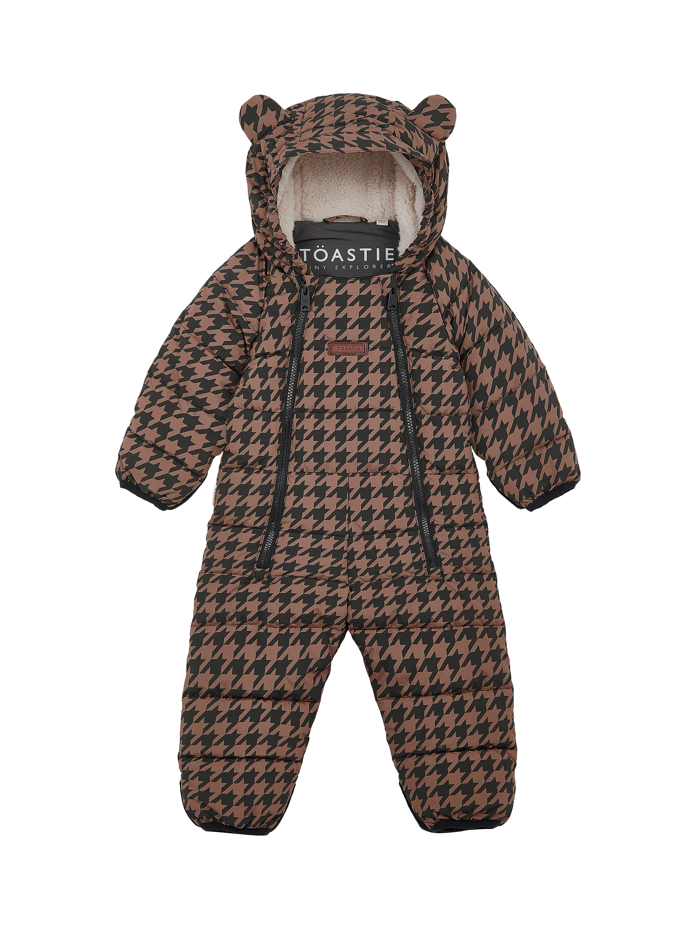 Product image 1 of 3, which shows Toastie Baby Classic Cloud Onesie, Toffe, 0-6 months