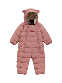 Toastie Baby Classic Cloud Onesie Snowsuit, Damask Pink