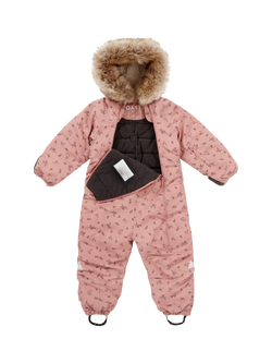 Toastie Kids' Waterproof Fleece Lined Snowsuit - view 2, Winter Floral