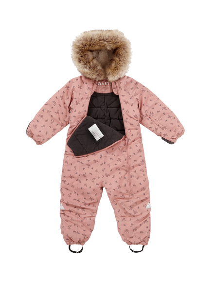 Toastie Kids' Waterproof Fleece Lined Snowsuit - view 2, Winter Floral