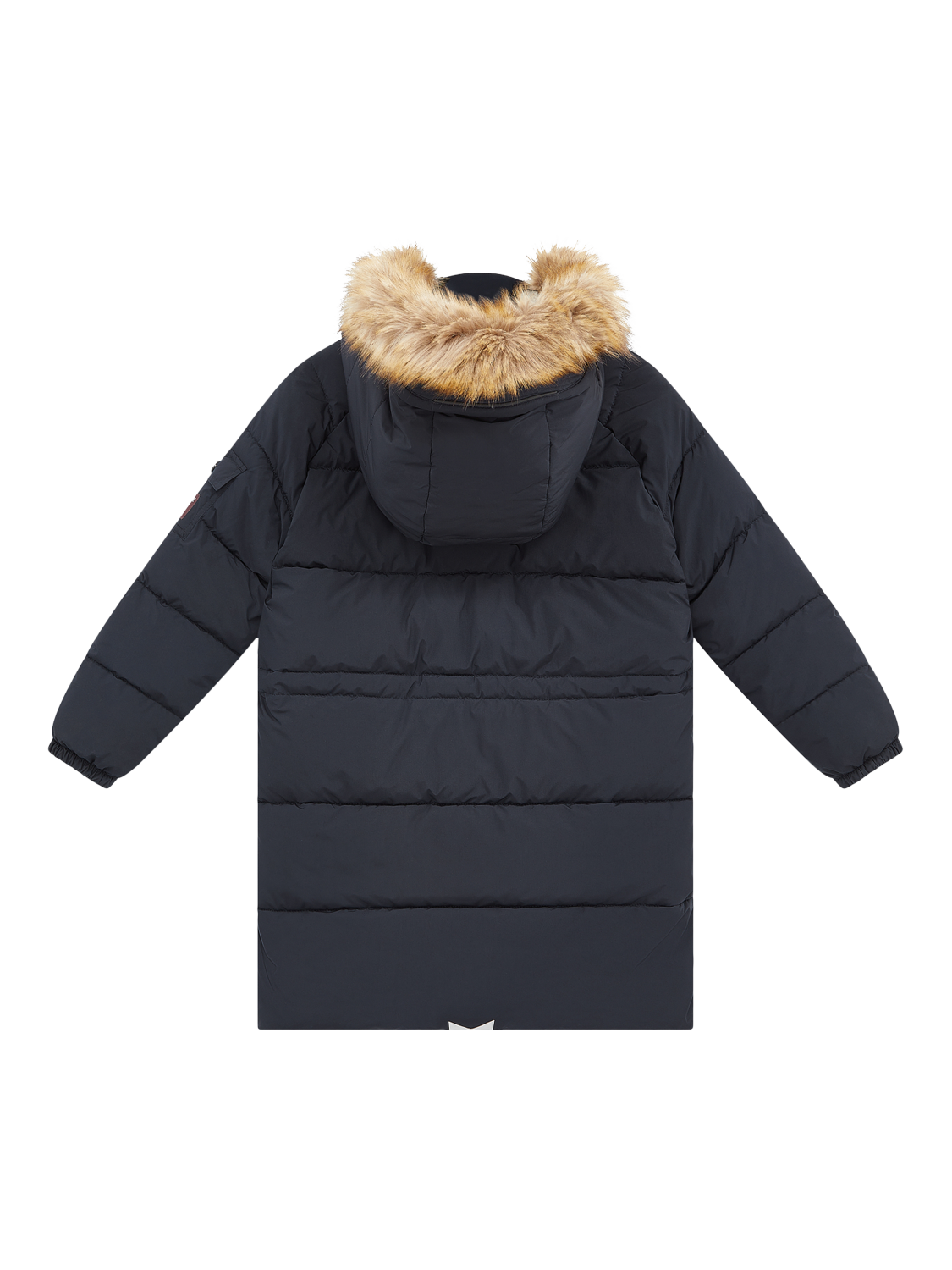 Product image 2 of 3, which shows Toastie Kids' Explorer Puffer Parka Coat, Ink Navy, 3-4 years