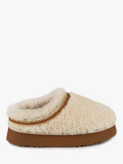 Just Sheepskin Miley Sheepskin Mule Slippers, Cream, Cream
