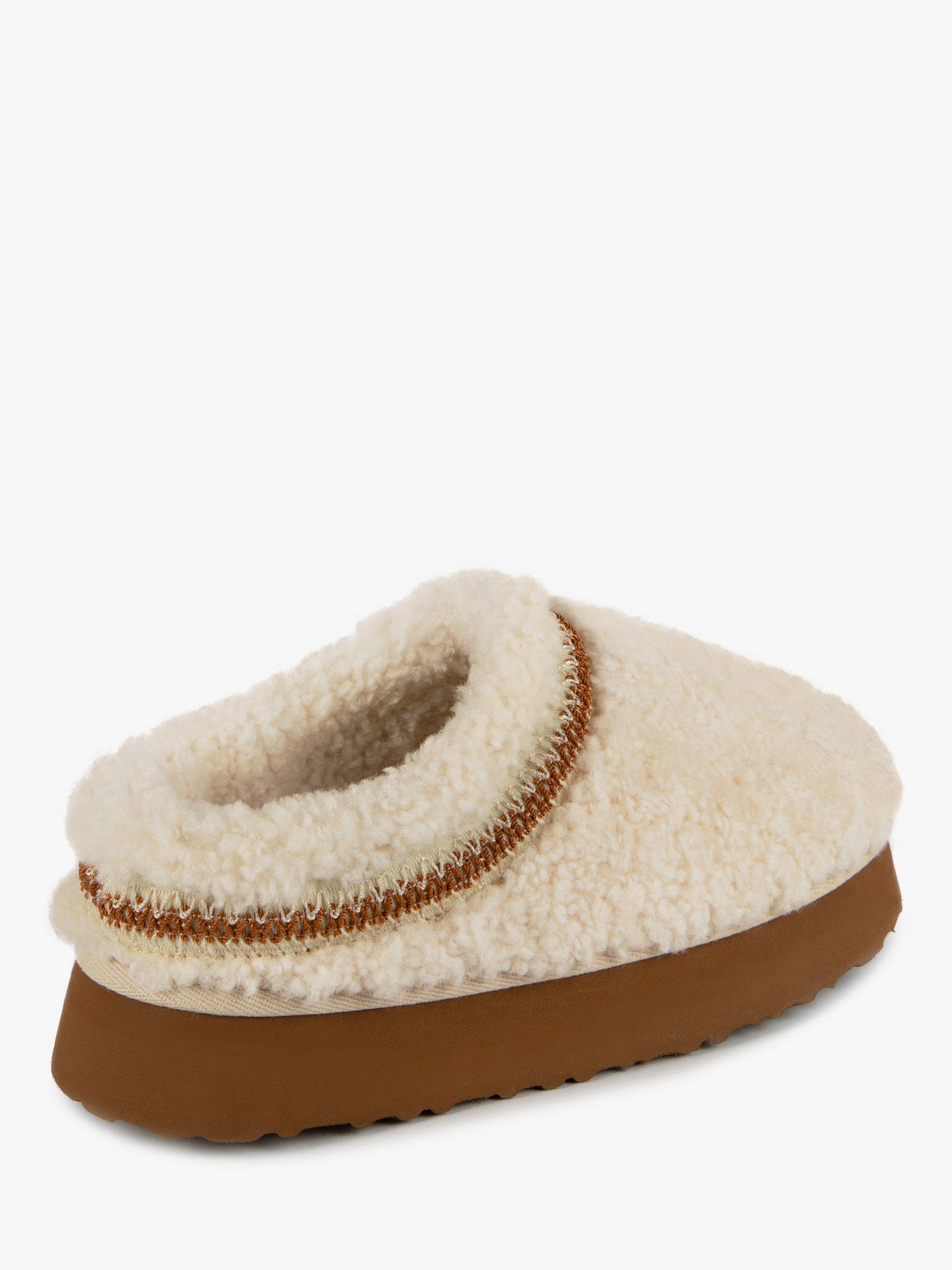 Product image 5 of 6, which shows Just Sheepskin Miley Sheepskin Mule Slippers, Cream, 4