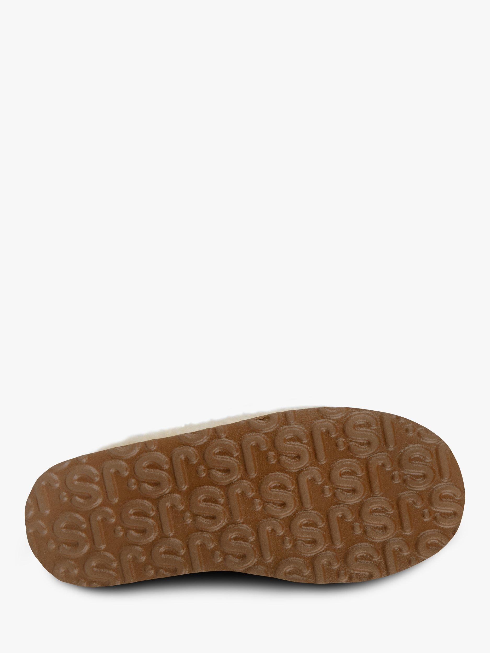 Product image 6 of 6, which shows Just Sheepskin Miley Sheepskin Mule Slippers, Cream, 4