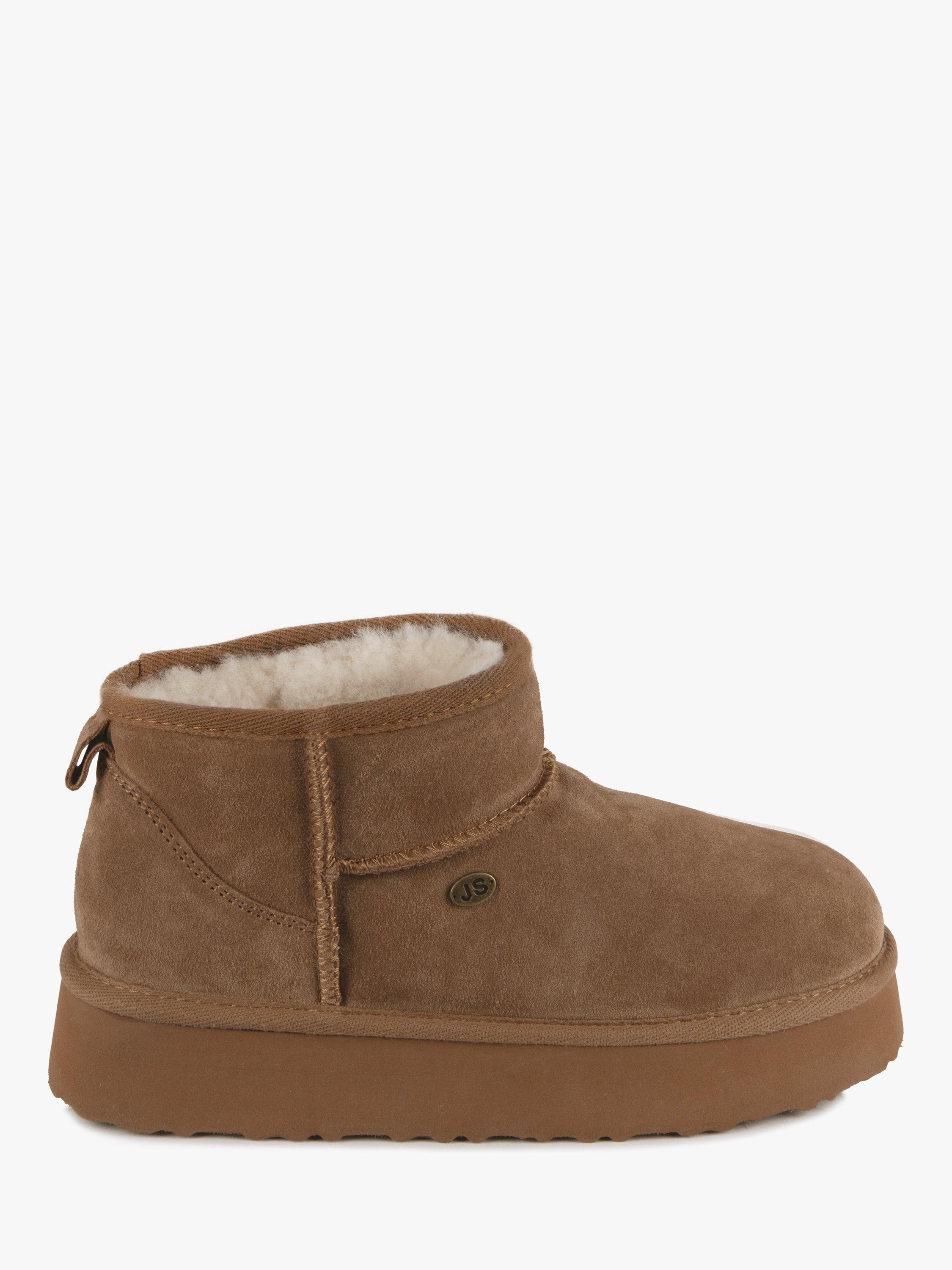 Just Sheepskin Mini Lottie Sheepskin Boot Chestnut