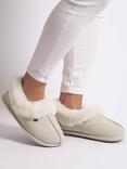 Just Sheepskin Classic Sheepskin Slippers, Cream, Cream