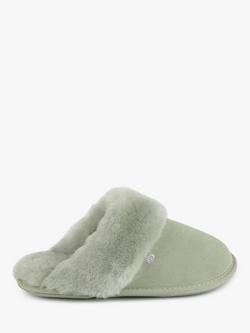 Just Sheepskin Duchess Sheepskin Mule Slippers, Sage