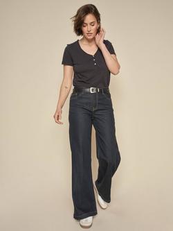 MOS MOSH Dara Deluxe Jeans - view 2, Dark Blue