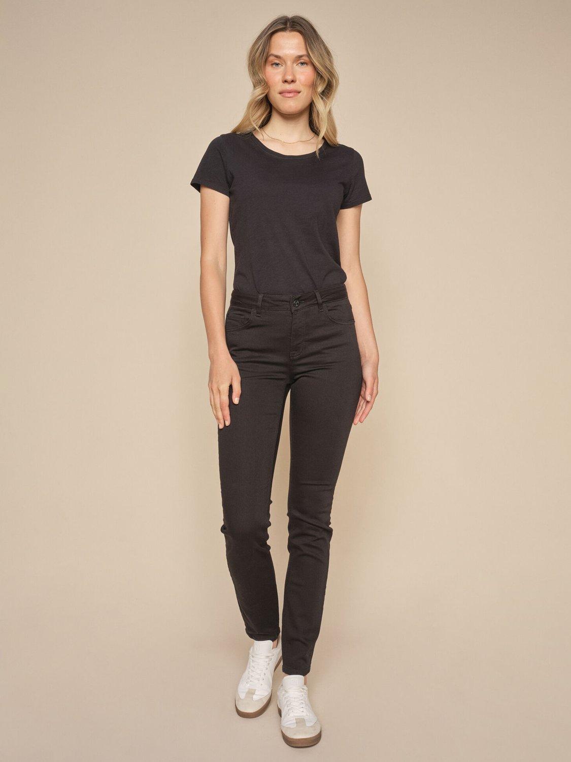 Product image 2 of 4, which shows MOS MOSH Vice Deluxe Skinny Jeans, Black, 27R