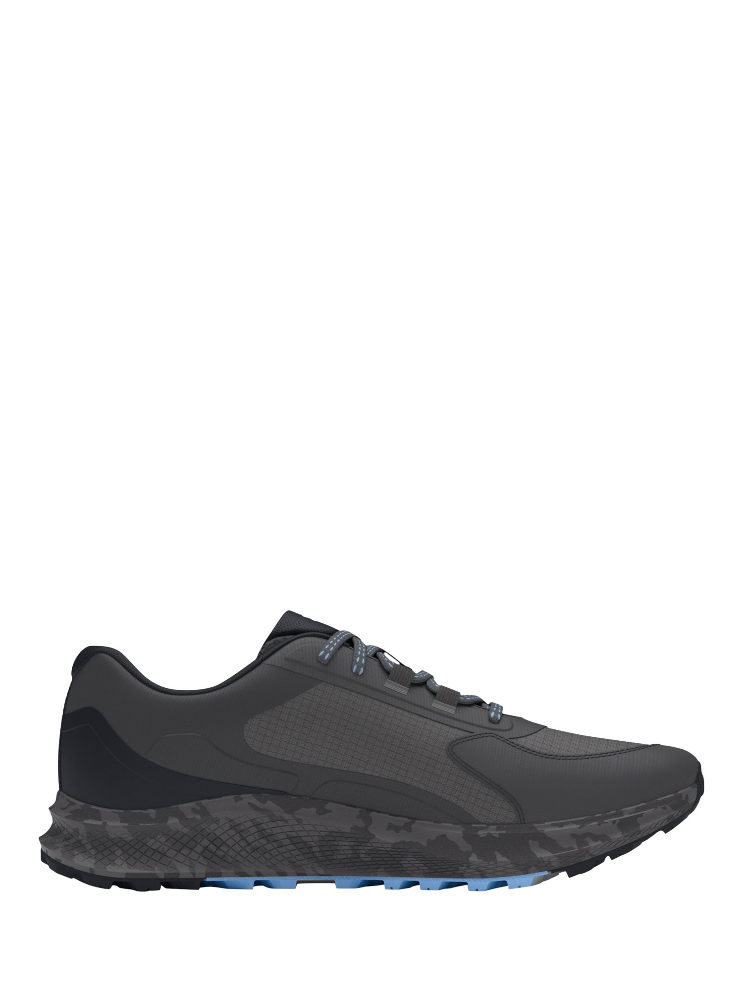 Product image 4 of 7, which shows Under Armour Women's Charged Bandit Tr 3 Running Shoes, Anthracite / Blue, 4