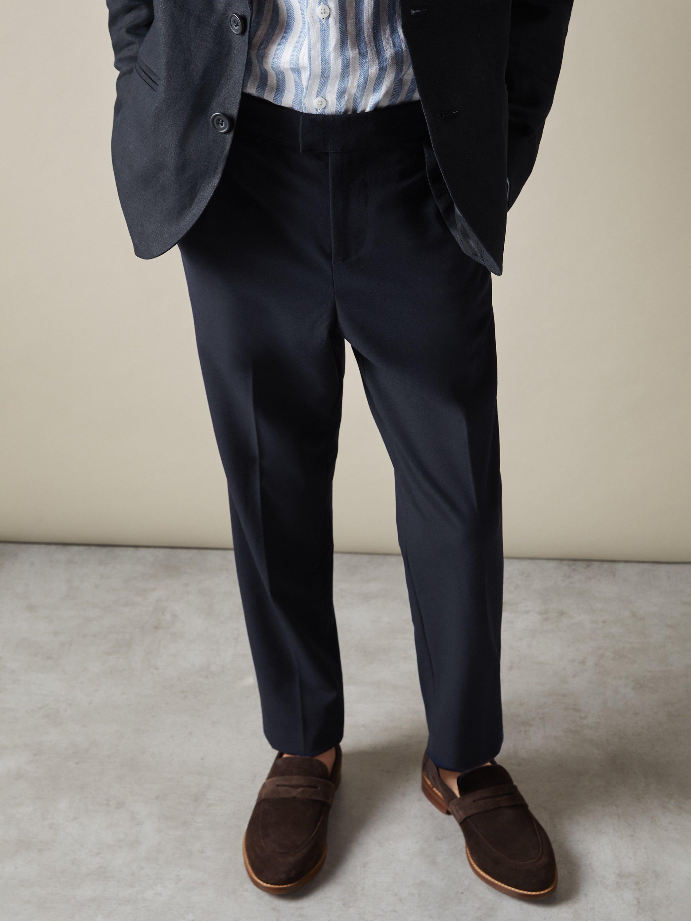 Reiss Kids' Found Trousers, Navy