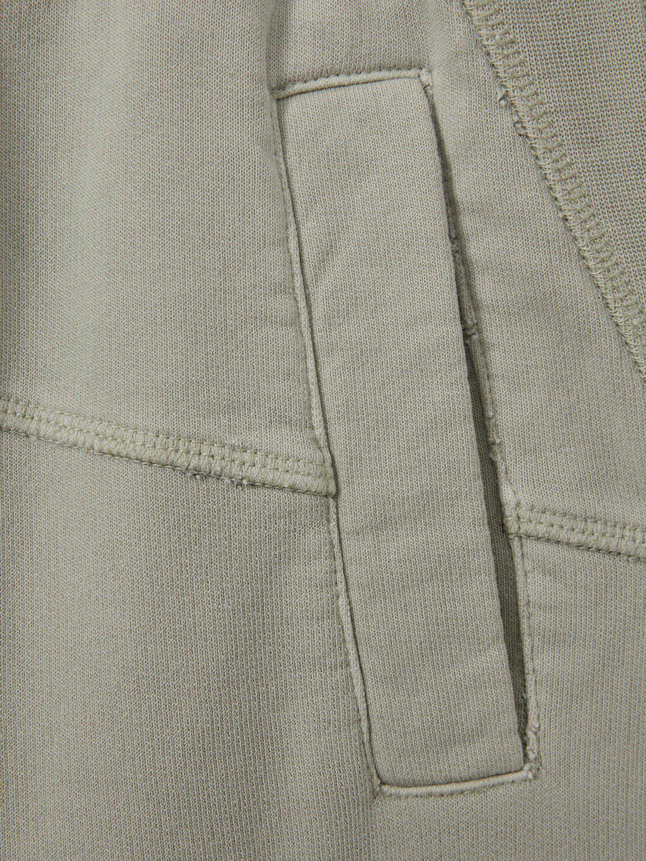 Product image 4 of 4, which shows Reiss Kids' Kate Trousers, Sage, 9-10 years