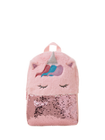 Angels by Accessorize Kids' Fluffy Unicorn Backpack, Pink