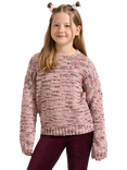 Lindex Knitted Sweater, Pink/Multi