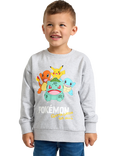 Lindex Kids' Pokemon Sweatshirt, Light Grey