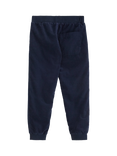 Lindex Kids' Cord Lined Joggers, Dark Navy