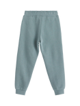 Lindex Kids' Reinforced Knee Soft Joggers, Dusty Aqua