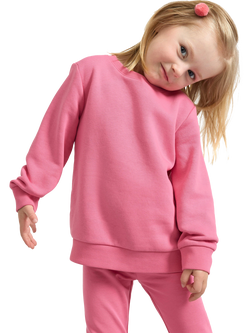 Lindex Baby Crew Neck Sweatshirt, Pink