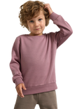 Lindex Baby Crew Neck Sweatshirt, Dusty Lilac