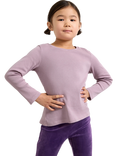 Lindex Baby Basic Rib Top, Lilac