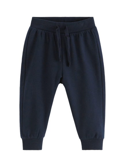 Lindex Baby Soft Lined Joggers, Dark Navy, Dark Navy