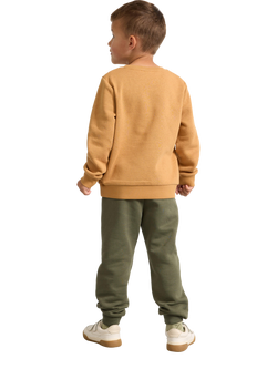 Lindex Baby Soft Lined Joggers - view 2, Light Dusty Khaki