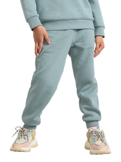 Lindex Baby Soft Lined Joggers, Light Dusty Green