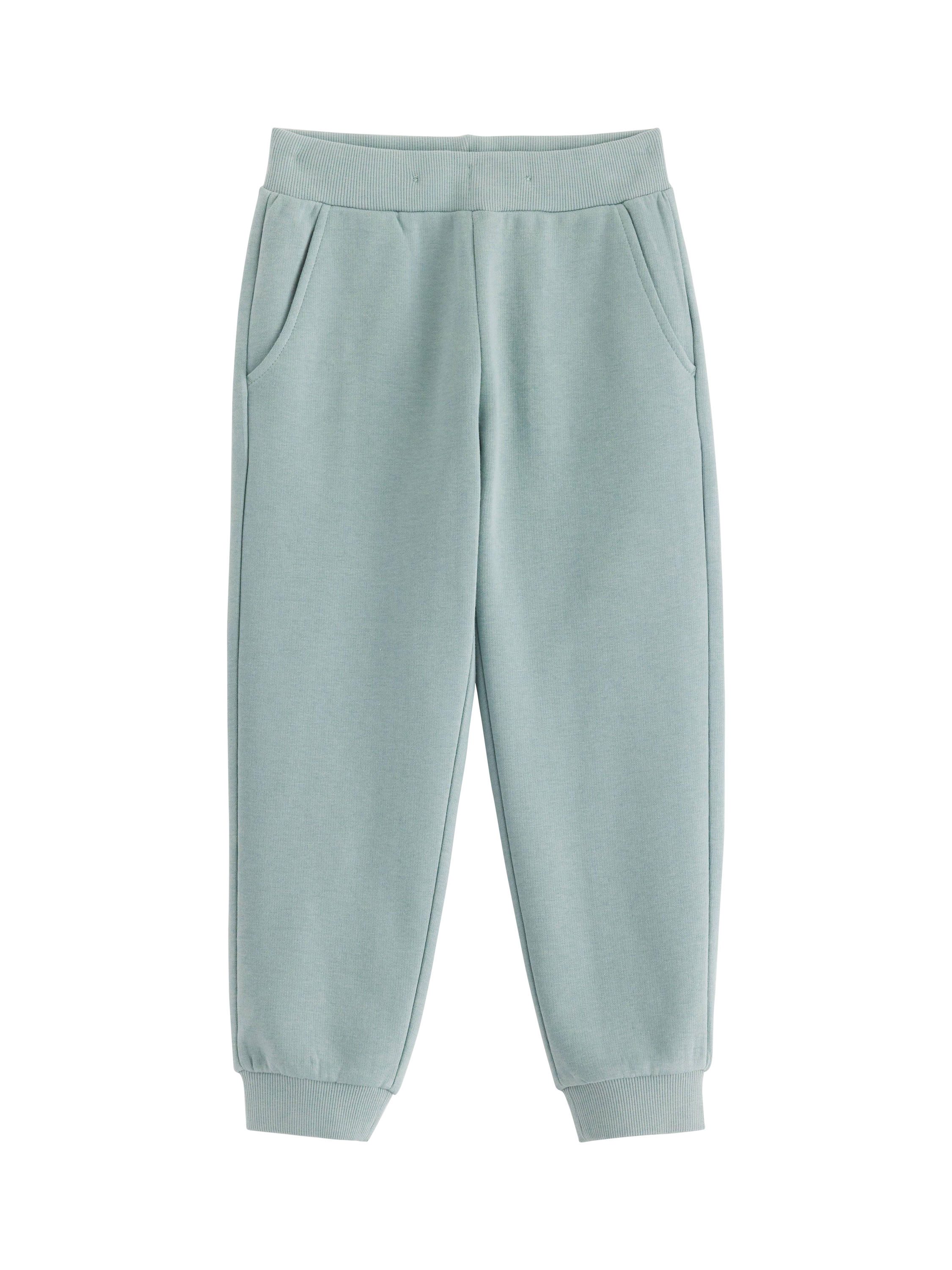 Product image 4 of 6, which shows Lindex Baby Soft Lined Joggers, Light Dusty Green, 4-5 years