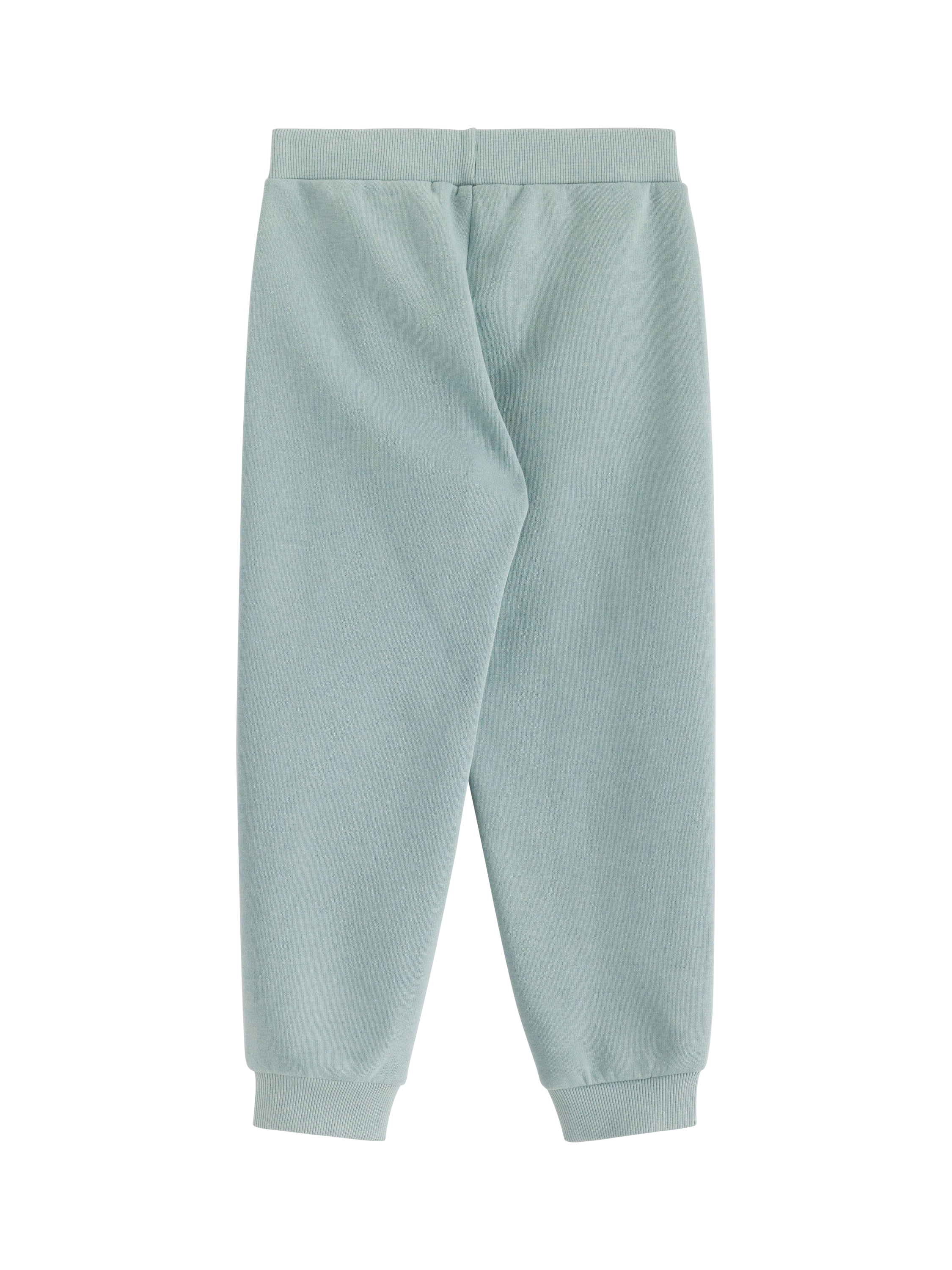 Product image 5 of 6, which shows Lindex Baby Soft Lined Joggers, Light Dusty Green, 4-5 years