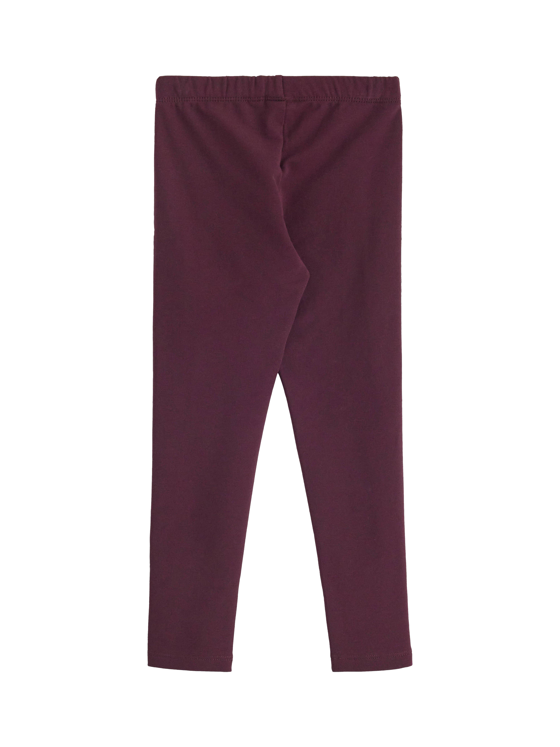 Product image 5 of 6, which shows Lindex Kids' Leggings, Dark Lilac, 2-3 years