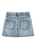 Benetton Kids' Denim Mini Skirt, Blue