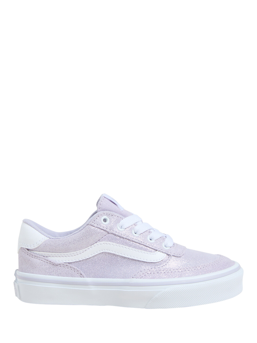 Product image 1 of 4, which shows Vans Kids' Brooklyn Lace Up Trainers, Evening Haze, 10 Jnr