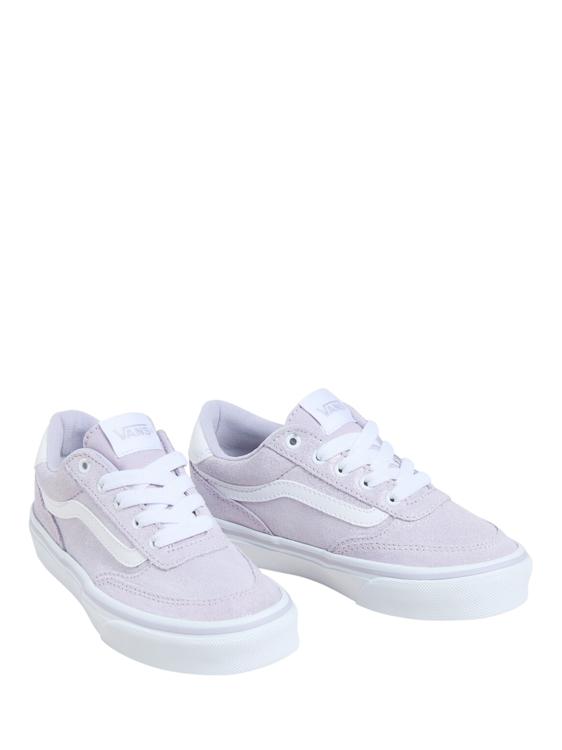 Product image 2 of 4, which shows Vans Kids' Brooklyn Lace Up Trainers, Evening Haze, 10 Jnr